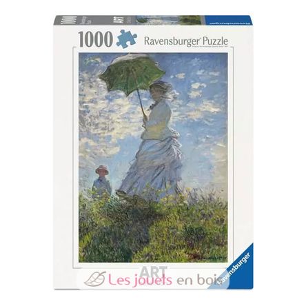 Puzzle Donna con il parasole Claude Monet 1000 pezzi RAV12002026 Ravensburger 1