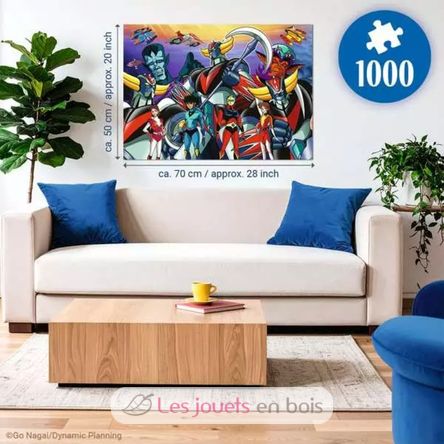 Puzzle Il mondo di Goldrake 1000 pezzi RAV-12002053 Ravensburger 3