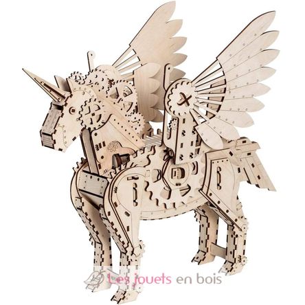 Unicorno modello meccanico GI-PWLI Mr Playwood 3
