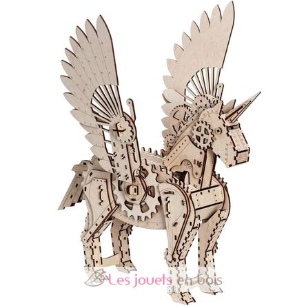 Unicorno modello meccanico GI-PWLI Mr Playwood 4