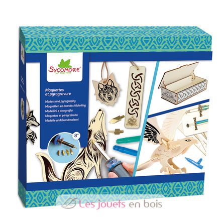 Modelli e pirografia Celtica SYCRE5202 Sycomore 1