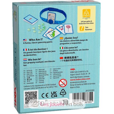 Gioco di indovinelli Chi sono io? HA2012191002 Haba 3