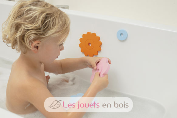 Puzzle da bagno - Fleurs QU-171713 Quut 8