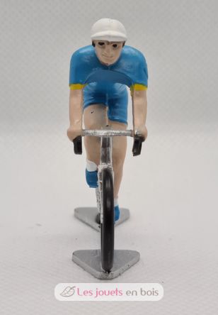 Figurina ciclista R Maglia blu FR-R14 Fonderie Roger 4