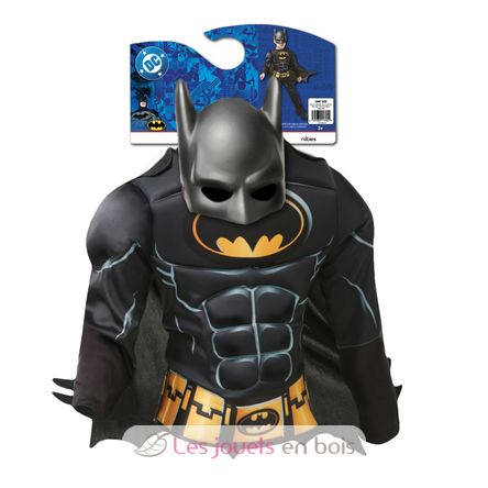 Costume Batman con muscoli, 7-8 anni R300002OH-T78 Rubies 2