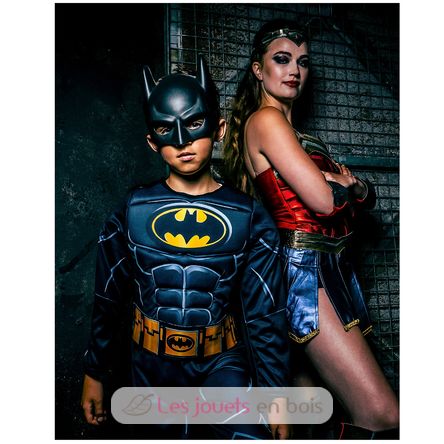 Costume Batman con muscoli, 7-8 anni R300002OH-T78 Rubies 6