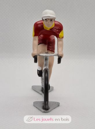 Figurina di ciclista con la maglia di campione spagnolo FR-R4 Fonderie Roger 4