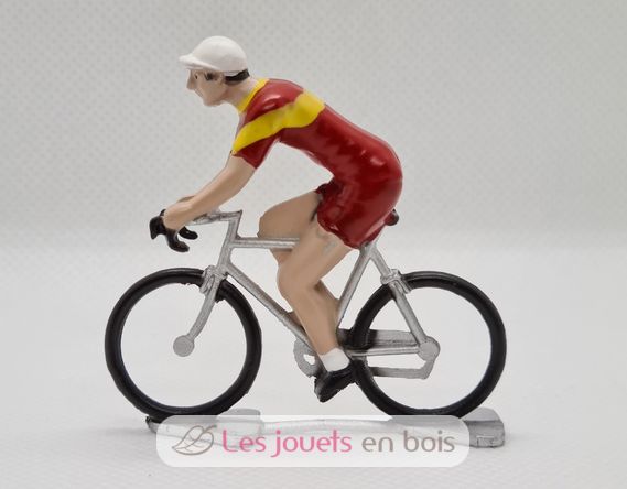 Figurina di ciclista con la maglia di campione spagnolo FR-R4 Fonderie Roger 3