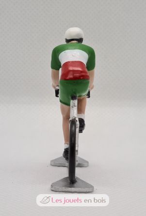 Figurina di ciclista con la maglia di campione italiano FR-R5 Fonderie Roger 2