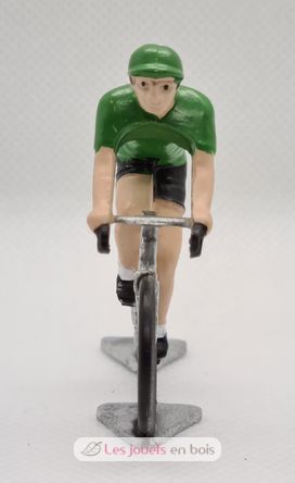 Figurina ciclista R Best sprinter maglia verde FR-R6 Fonderie Roger 4