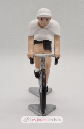 Figurina Ciclismo R Maglia bianca miglior giovane ciclista FR-R7 Fonderie Roger 4