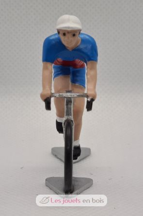 Statuetta di ciclismo con la maglia del campione francese FR-R9 Fonderie Roger 4
