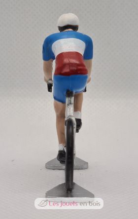Statuetta di ciclismo con la maglia del campione francese FR-R9 Fonderie Roger 2