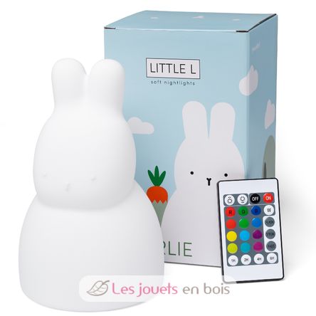 Luce notturna Charlie il coniglio LL-RABWHITER Little L 1
