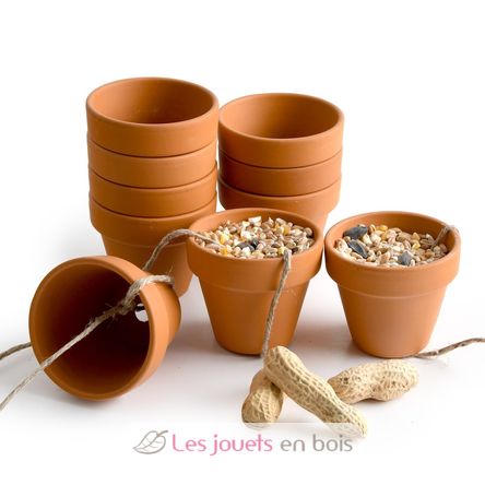 10 mangiatoie per uccelli da realizzare RC-143194 Radis et Capucine 4