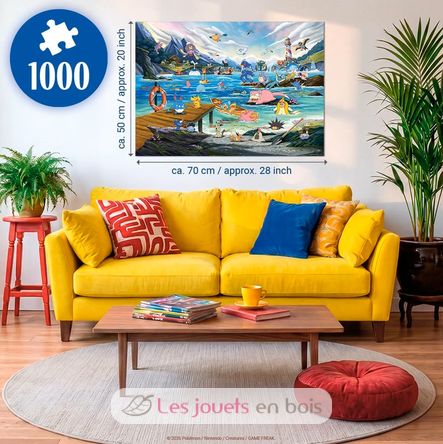 Puzzle Pokemon Vaporeon 1000 pz RAV12002035 Ravensburger 4