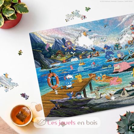 Puzzle Pokemon Vaporeon 1000 pz RAV12002035 Ravensburger 2