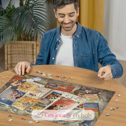 Puzzle Compleanno di Mickey 50's 1000 pezzi RAV-12000841 Ravensburger 3
