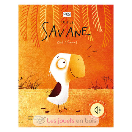 Libro sonoro Nella savana SJ-9720 Sassi Junior 1
