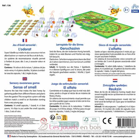 Gioco sensoriale - L'olfatto SS-136 Sentosphère 4
