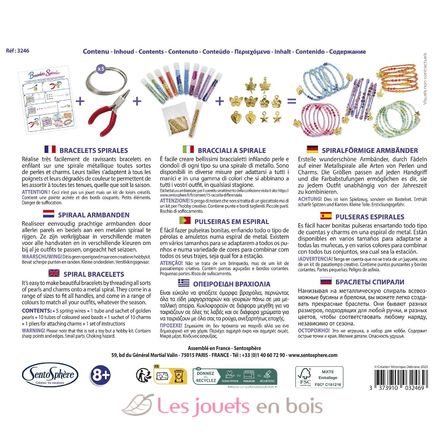 Bracciali a spirale fai da te SS-3246 Sentosphère 4
