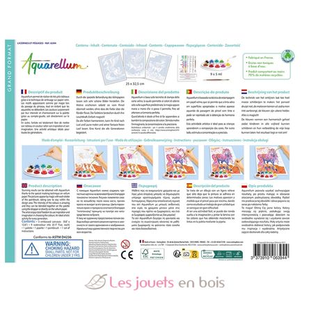 Aquarellum Unicorni e Pegaso SS-6394 Sentosphère 7