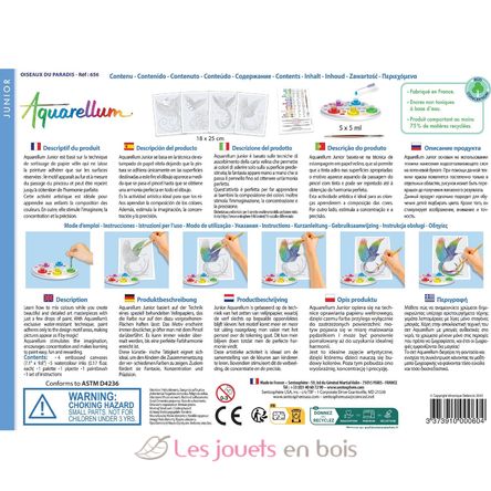Aquarellum Junior - Uccelli del paradiso SS-656 Sentosphère 4