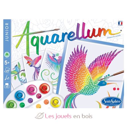 Aquarellum Junior - Uccelli del paradiso SS-656 Sentosphère 3