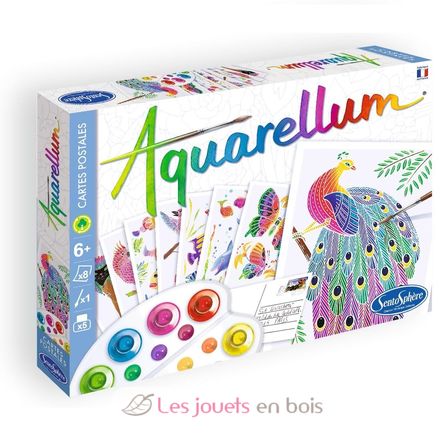 Aquarellum Cartoline Animali SS-680 Sentosphère 1
