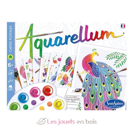 Aquarellum Cartoline Animali SS-680 Sentosphère 3