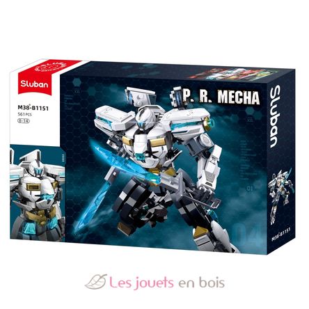 Robot PR Mecha bianco SL-M38-B1151 Sluban 1