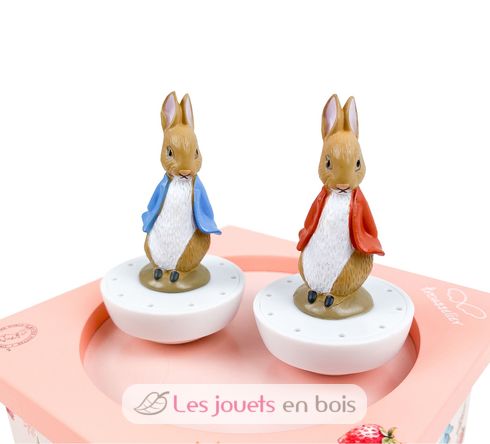 Scatola musicale Peter Rabbit fragole TR-S95861 Trousselier 2