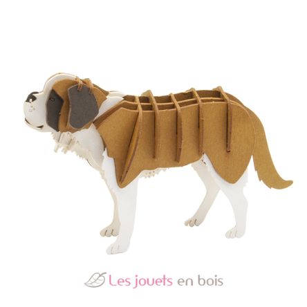 Modello 3D in carta cane San Bernardo FRI-11716 Fridolin 1