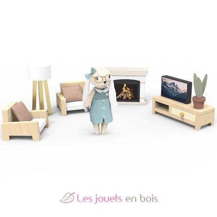 Soggiorno della casa delle bambole SM-SP4002 Speedy Monkey 1