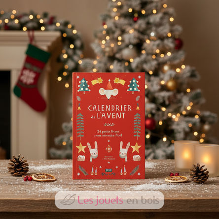 Calendario dell'Avvento 24 piccoli libri rosso SJ-5742 Sassi Junior 9