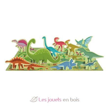 Libro e puzzle I dinosauri SJ-307551 Sassi Junior 2