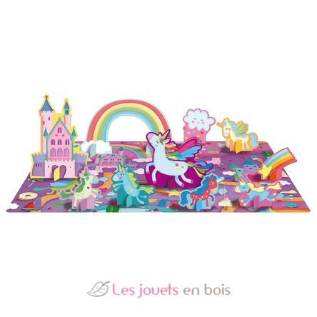 Libro e puzzle Gli unicorni SJ-310070 Sassi Junior 2