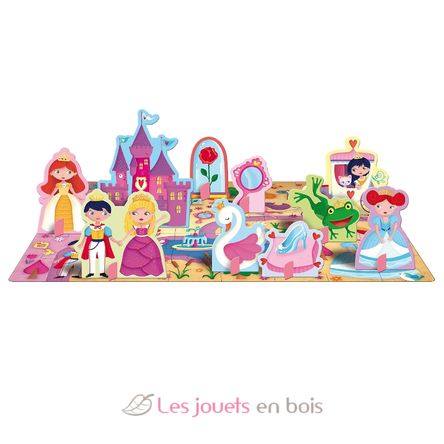 Libro e puzzle Le Principesse SJ-310506 Sassi Junior 2