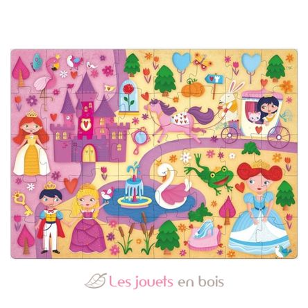 Libro e puzzle Le Principesse SJ-310506 Sassi Junior 3
