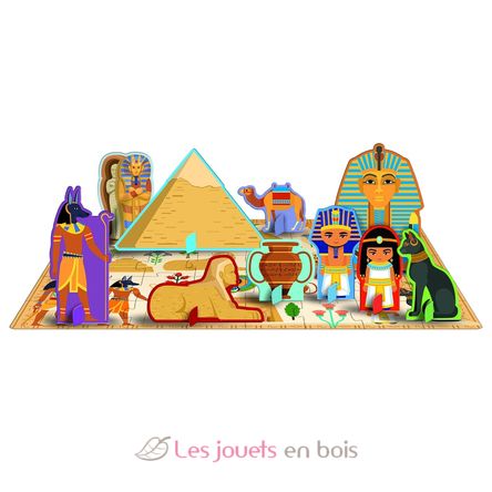 Libro e puzzle L'Egitto SJ-313736 Sassi Junior 2