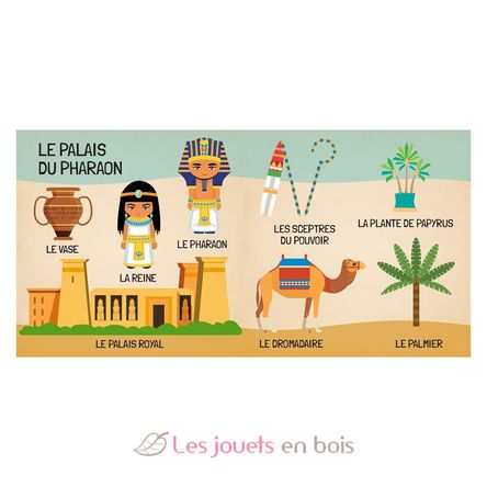 Libro e puzzle L'Egitto SJ-313736 Sassi Junior 4