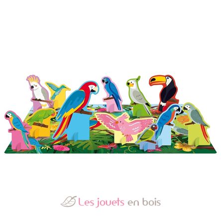 Libro e puzzle Gli uccelli SJ-329331 Sassi Junior 3