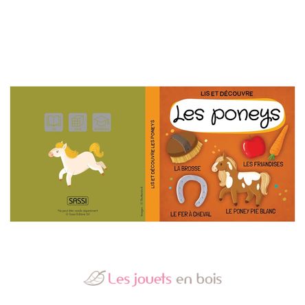 Libro e puzzle I pony SJ-329898 Sassi Junior 3