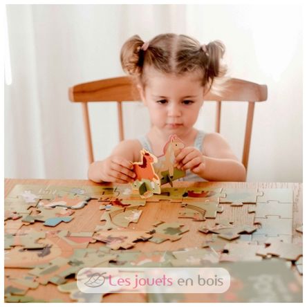 Libro e puzzle I pony SJ-329898 Sassi Junior 6