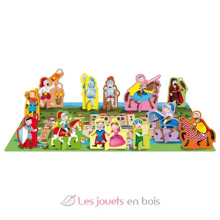 Libro e puzzle I cavalieri SJ-381193 Sassi Junior 5