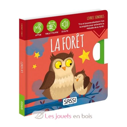 Libro sonoro La foresta SJ-3569 Sassi Junior 1