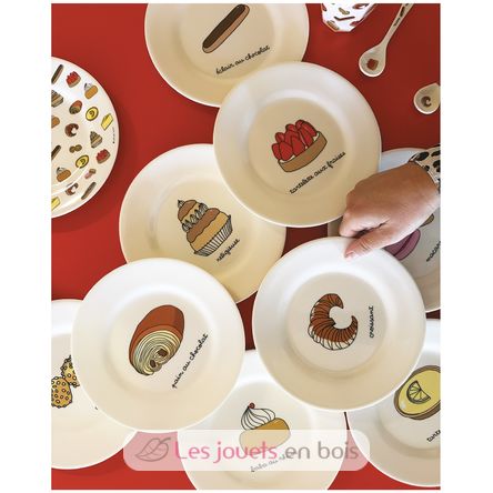 Piatto per bambini con pain au chocolat 20 cm PJ-SB967T Petit Jour 3