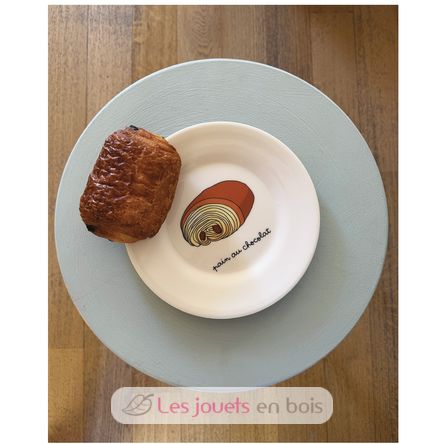Piatto per bambini con pain au chocolat 20 cm PJ-SB967T Petit Jour 2