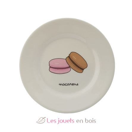 Piatto per bambini con macarons 20 cm PJ-SB968T Petit Jour 1