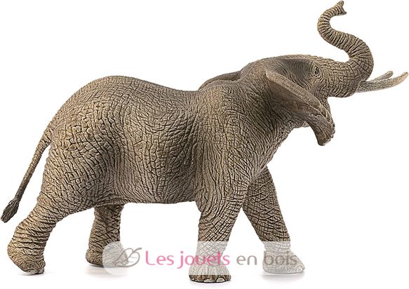 Figurina maschio dell'elefante africano SC-14762 Schleich 4